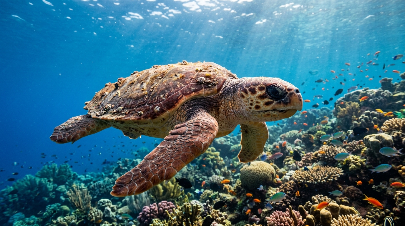 Onechte Karetschildpad